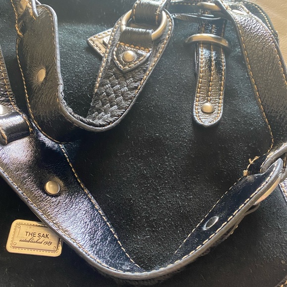 Black suede The Sak hobo purse - Picture 4 of 8